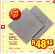 Chilli Ceramic Floor Tiles(30 x 30cm)-Per Box