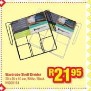 Wardrobe Shelf Divider(H5000164)