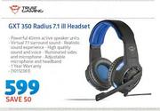 Trust Gaming GXT 350 Radius 7.1 ill Headset