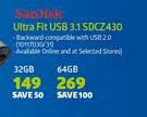 Sandisk Ultra Fit USB SDCZ430 32GB