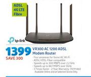 tp-Link VR300 AC 1200 ADSL Modem Router