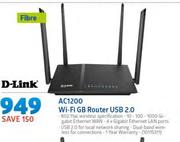 D-Link AC1200 WiFi GB Router 2.0