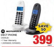 Motorola DECT PHONE C1001LB+-Each