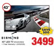 Diamond 43" Full HD LED TV DFG43VMNW