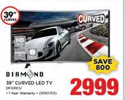 Diamond 39" Curved HD Ready LED TV DFG39CU