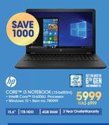 HP Core i3 Notebook 15-bs003nl