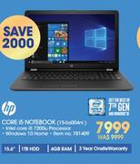 HP Core i5 Notebook 15-bs004ni