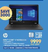 HP Intel Core i7 Notebook 15-bs023ni