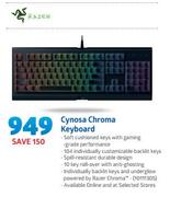 Razer Cynosa Chroma Keyboard