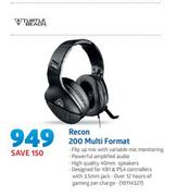 Turtle Beach Recon 200 Multi Format