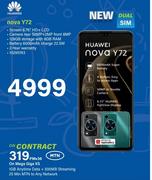 Huawei Nova Y72-On Mega Gigs XS