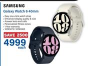 Samsung Galaxy Watch 6 40mm-Each