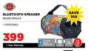 RA Bluetooth Speakers Biggie Smalls