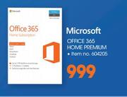 Microsoft Office 365 Home Premium
