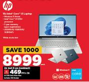 HP 15s Intel Core i3 Laptop