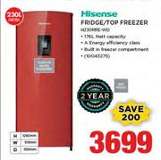 Hisense 230Ltr Fridge/Top Freezer H230RRE-WD