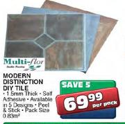 Multi-Flor Modern Distinction DIY Tile-Per Pack