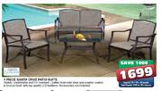 4 Piece Santa Cruz Patio Suite