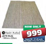 Fetakis Brothers Jute Rug-160cmx220cm