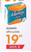 Always Ultra Pads-Each