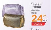 Just Be Gorgeous Assorted Bags-Each