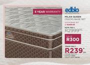 Edblo Milan 137cm Base Set