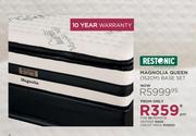Restonic Magnolia Queen 152cm Base Set