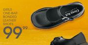 Class Act Girls One-Bar Bonded Leather Shoes