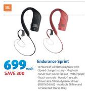 JBL Endurance Sprint-Each