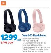 JBL Tune 600 Headphone-Each