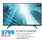 Sinotec 43" FHD TV-STL43F1A11