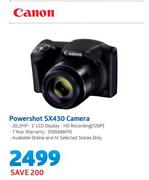 Canon Powershot SX430 Camera