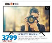 Sinotec 43" FHD TV STL43F1A11