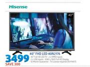 Hisense 40" FHD LED 40N2176