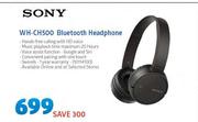 Sony WH-CH500 Bluetooth Headphone