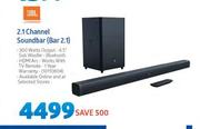 JBL 2.1 Channel Soundbar 2.1