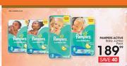 Pampers Active Baby Jumbo Pack