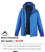 K-Way Men's Romulus Ski Jacket