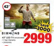 Diamond 43" Full HD LED TV DFG43VMNW