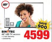 Sinotec 49" Full HD LED TV 49E2000G