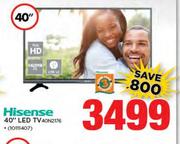 Hisense 40" Full HD LED TV 40N2176