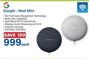 Google Nest Mini-Each
