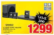 Sansui 5.1 HDMI Home Theatre System HTI8-1A-D8