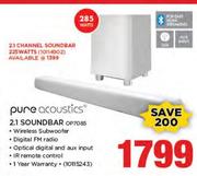 Soundbar sales pure acoustics
