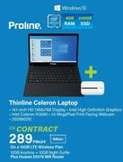 Proline Thinline Celeron Laptop