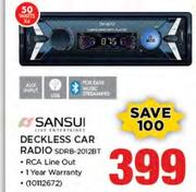 Sansui Deckless Car Radio(SDRM-2012BT)