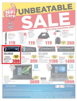 HiFi Corp : Unbeatable Sale (7 Mar - 17 Mar 2019), page 8