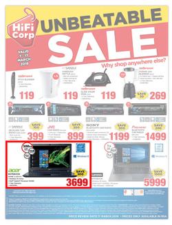 HiFi Corp : Unbeatable Sale (7 Mar - 17 Mar 2019), page 8