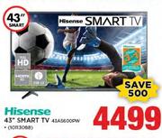 Hisense 43" Full HD LED TV 43A5600PW