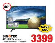 Sinotec 40" Full HD LED TV 40F1A11A
